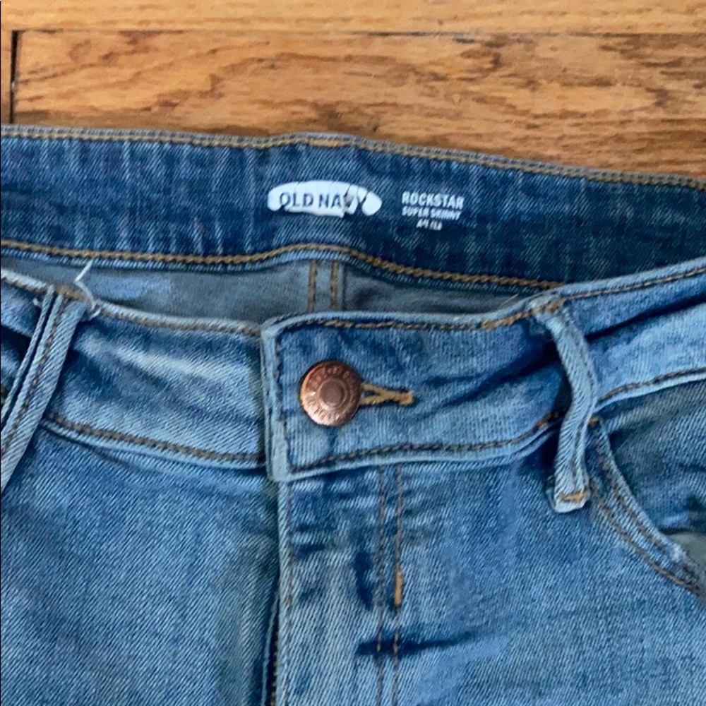 RIPPED BLUE JEANS - Picture 2 of 4